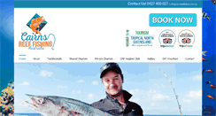 Desktop Screenshot of cairnsreeffishing.com.au